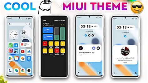 Top 3 Unique MIUI Themes For Xiaomi Redmi Poco 3 Best MIUI Themes For