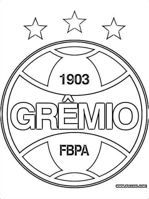 Resultado De Imagem Para Simbolo Do Gremio Para Colorir E Imprimir