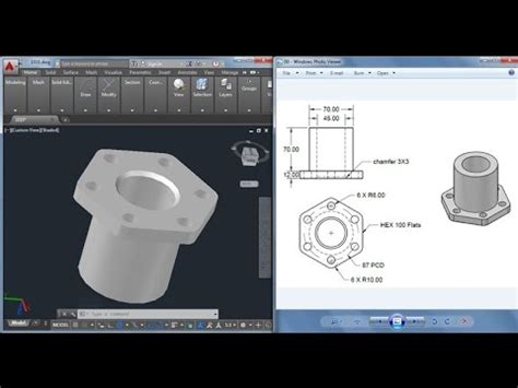 Autocad 2016 3d modeling - libertynanax