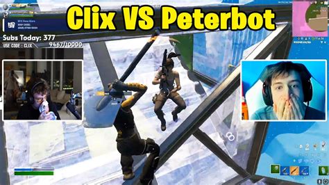 Clix Vs Peterbot V Toxic Fights W Zaynszn Khanada Youtube