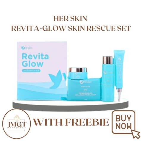 New Packaging Herskin Revita Glow Skin Rescue Set Shopee Philippines