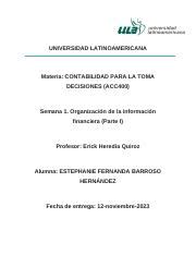 PP A1 BARROSO HERNANDEZ Docx UNIVERSIDAD LATINOAMERICANA Materia