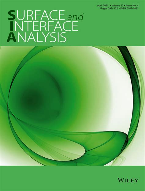 Surface And Interface Analysis Vol 53 No 4