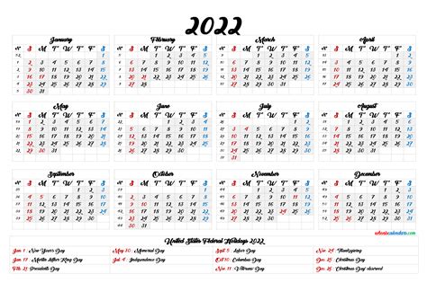 Week Calendar 2022 | Example Calendar Printable