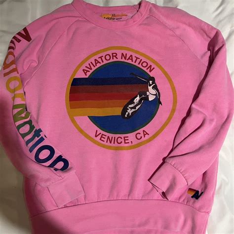 Aviator Nation Sweatshirt Repop Bc It Was Too Small Depop