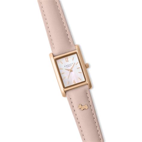 Radley RY21724 Nude Leather Strap Watch W51446 F Hinds Jewellers