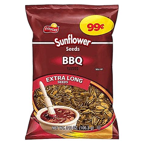 Frito Lay Sunflower Seeds Flamin Hot Limon Flavored Extra Long