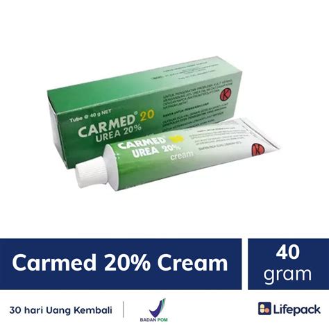 Carmed 20 Cream 40 Gram Krim Pelembab Lotion 40g Lifepack Id