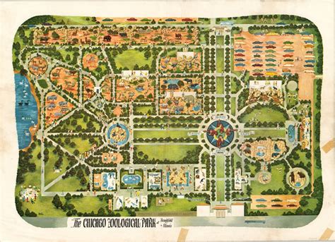 Brookfield Zoo Map