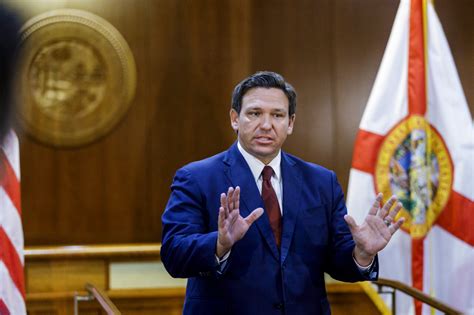 Ron Desantis Map Sets Up Tension With Legislature Over Redistricting