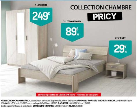 Promo Collection Chambre Pricy Chez BUT ICatalogue Fr