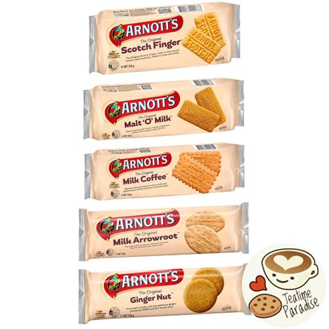 Arnott S The Original Biscuits 250g Scotch Finger Malt O Milk Milk Coffee Milk