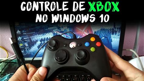 Como Usar Controle De Xbox No PC YouTube