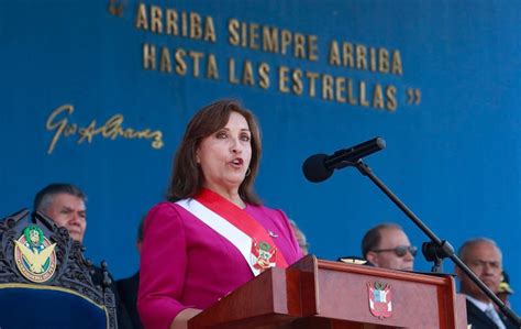 Dina Boluarte Sobre Adelanto De Elecciones Aquí Nos Vamos Todos