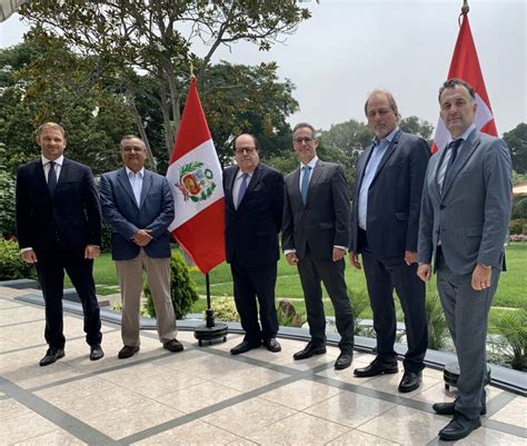 Visita Del Presidente Del Banco Central De Reserva Del Per A Embajada