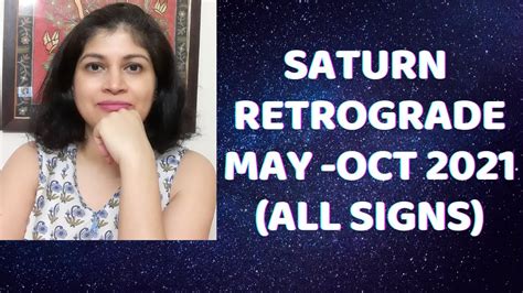 Saturn Retrogrades In Capricorn 23 May 10 Oct 2021 Effect On All