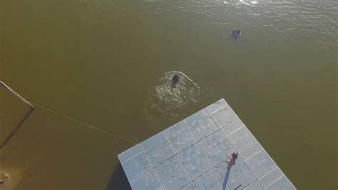 Drone Sobrevoa A Lagoa Tiririca Em Pingo D Gua Youtube