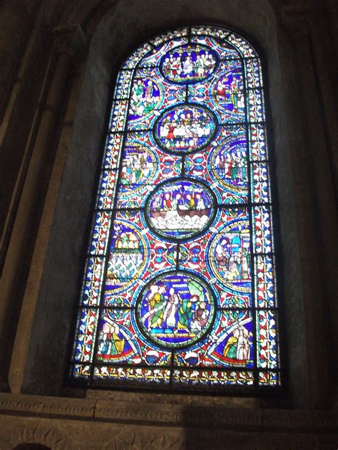 Canterbury Cathedral A Stained Glass Window At Canterbury Terry