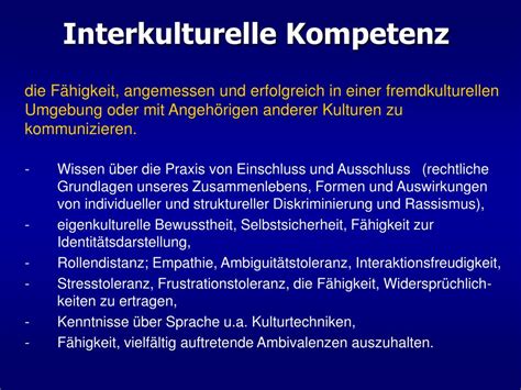 Ppt Interkulturelle Kompetenz Und Innere Schulentwicklung Powerpoint