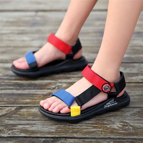 Boys Beach Sandals Kids Girls Summer Sandals Children Shoes