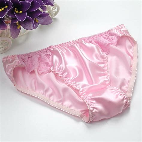 10pcs Womens 100 Silk String Bikini Panties S M L Xl Xxlw24 40floral Ebay