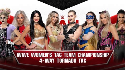 Wwe 2k22 Ps4 4 Way Tornado Tag Womens Tag Team Championship