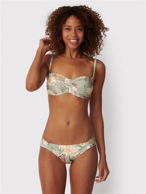 Triumph Bikini Unterteil Botanical Leaf 10207925 Grün Modivo at