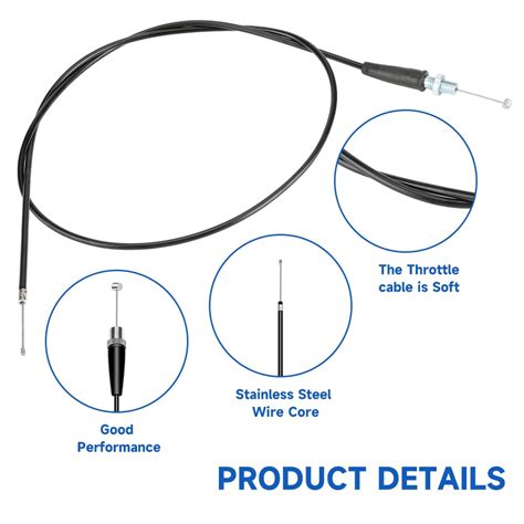 50inch Throttle Cable For Ct200u Mini Baja Mb165 196cc