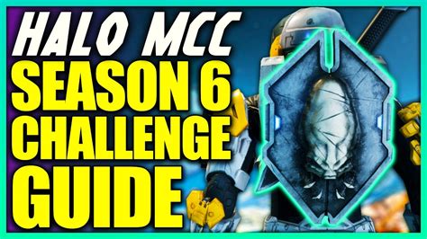 Halo MCC Season 6 Challenge Guide Earn Sword And Board Backpack EASY