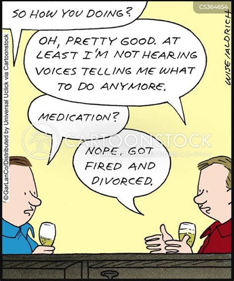 Hearing Voices Cartoons and Comics - funny pictures from CartoonStock