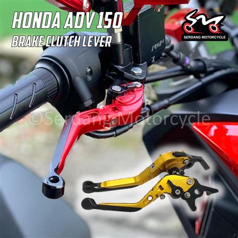 Honda Adv 150 160 Brake Clutch Lever Adjustable Extendable Brek Clutch