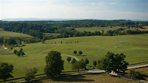 Rolling Hills In The Countryside Of The Plains Virginia Rolling Hills