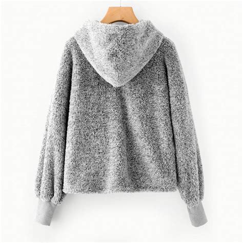 Faux Fur Fluffy Hoodie Style Limits