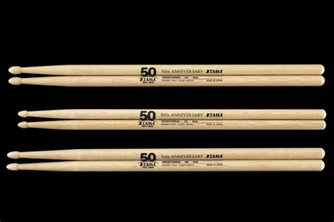 Tama Drums 50th Limited Drumsticks