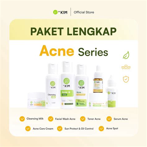 Jual Paket Acne Series Lengkap Dr K M Skincare Shopee Indonesia