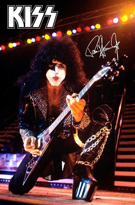 Kiss Band Paul Stanley Alive Ii Era Live Photo Stand Up Display