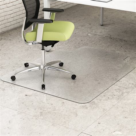 Deflecto EnvironMat 36 x 48 Chair Mat for Hard Floor, Rectangular ...