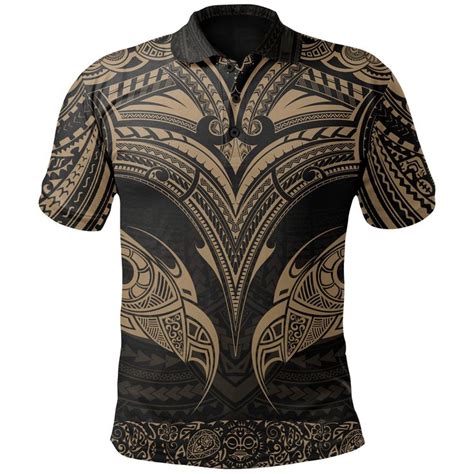 Aio Pride New Zealand Polo Shirt The Mana Maori Gold Aio Pride