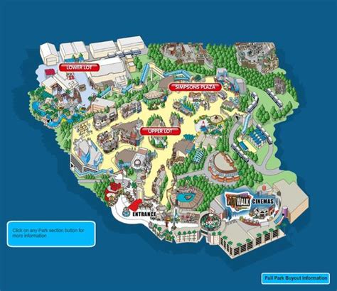 Universal Studios Hollywood Parking Map - Maps For You