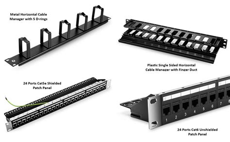 Horizontal Cable Managers Archives Fiber Optic Cables Solutions