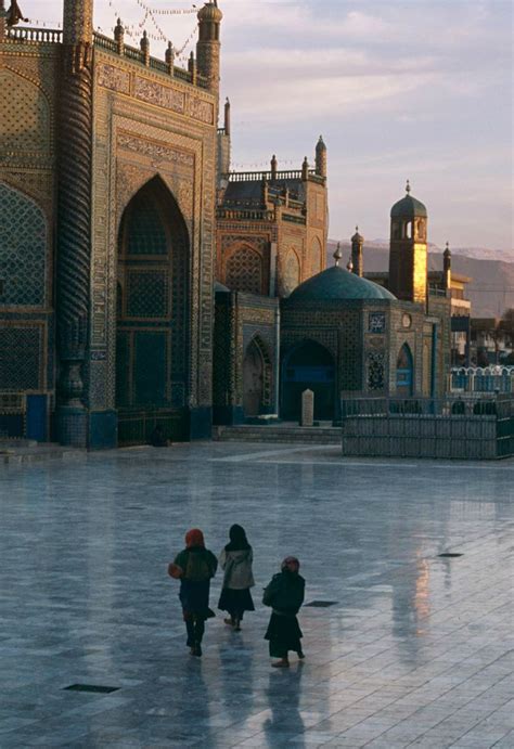 Shrine Of Hazrat Ali In Mazar I Sharif Afghanistan Afghanistan