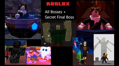 Roblox All Boss Fights Youtube