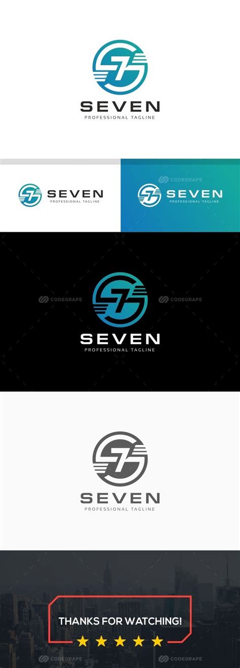 Seven Logo | Seven logo, ? logo, N logo design