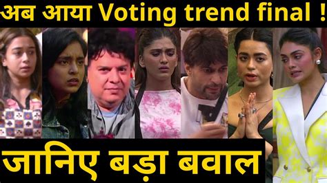 Bigg Boss Voting Trend Sajid Khan Evict