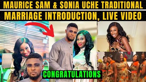 Maurice Sam And Sonia Uche S Traditional Marriage Introduction Live