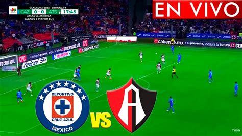 Cruz Azul Vs Atlas En Vivo 🔴 Repechaje 🔥 Liga Mx 2023 Donde Ver Hoy En Directo Aqui En Vivo