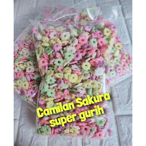 Jual Camilan Sakura Warna Super Gurih 250gr Shopee Indonesia