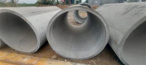 Concrete Mm Np Rcc Hume Pipe For Construction Size Meter