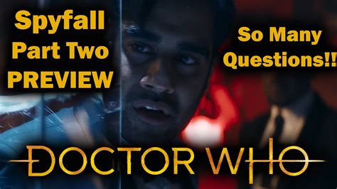 So Many Questions Doctor Who Spyfall Part Two Preview YouTube