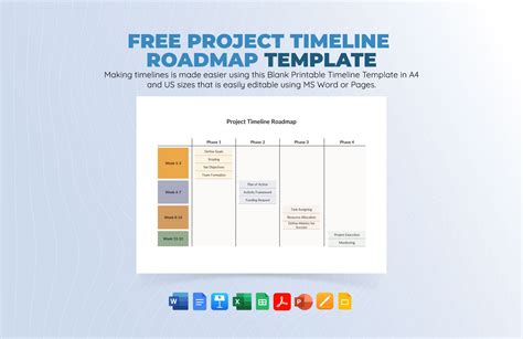 Roadmap Excel Template Free